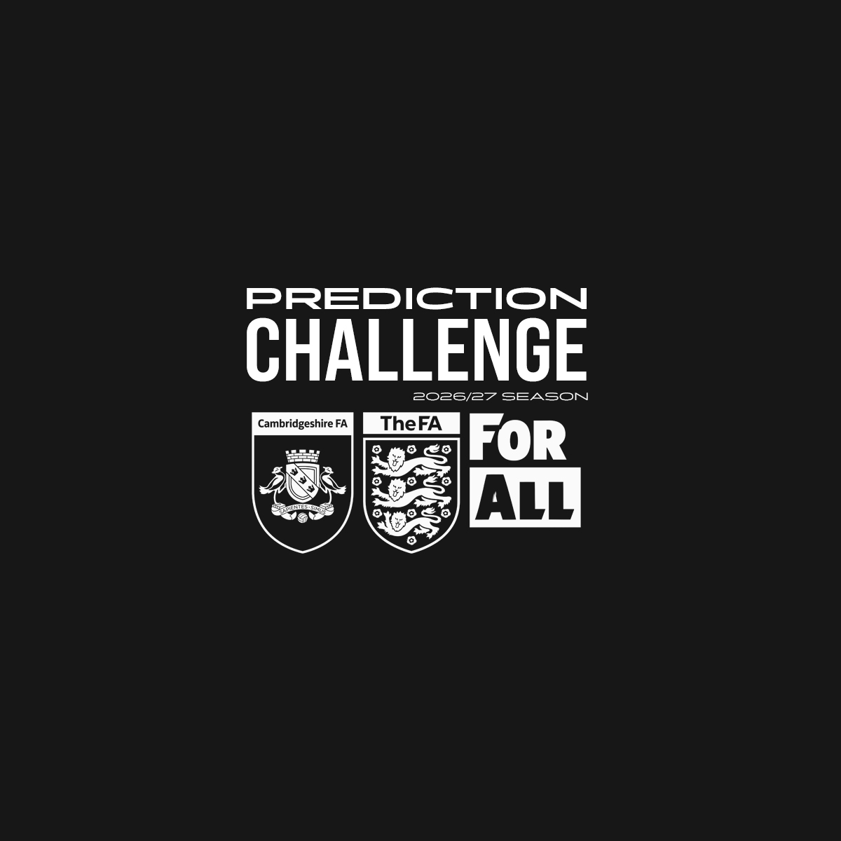 The 2026/27 Predictions Challenge